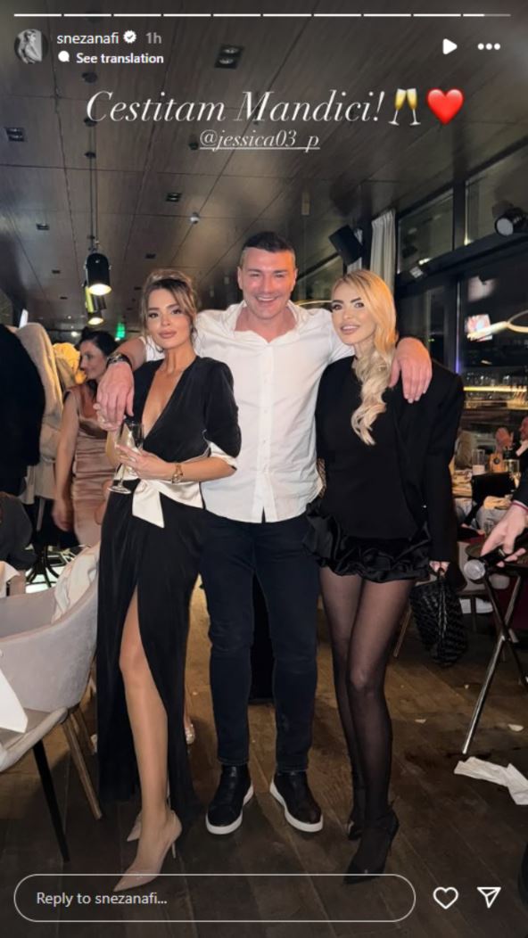 Vlada Mandić sa suprugom