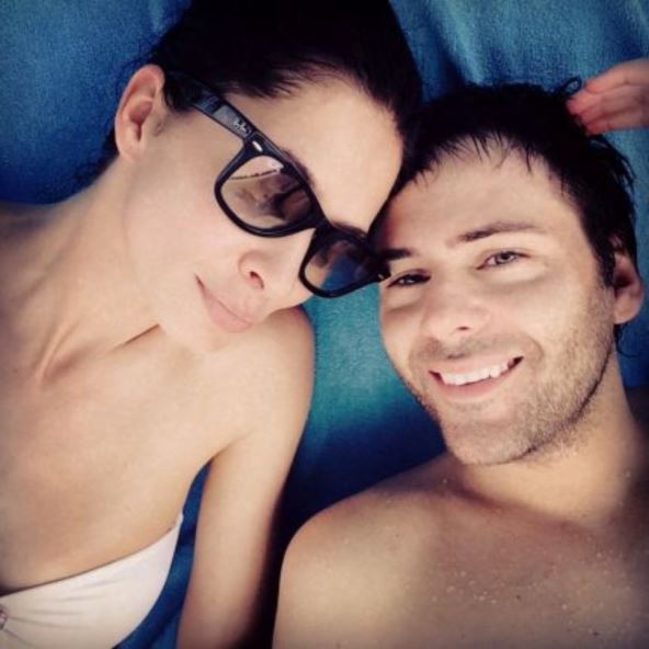 Ljiljana i Marko nekad.