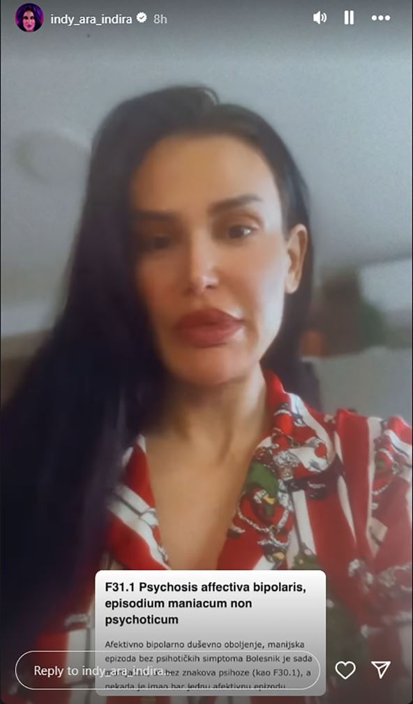 Indi Aradinović o bipolarnom poremećaju