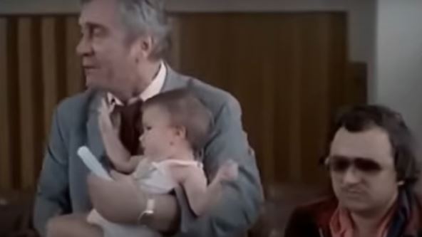 Dragoljuv Vojnov scena iz filma