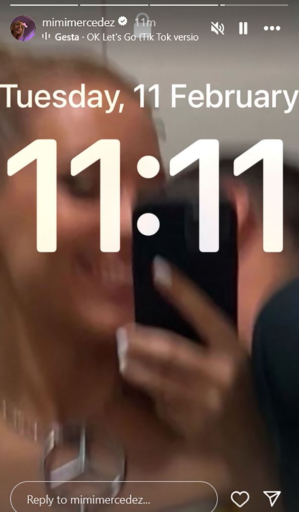 Mimi Mercedes sa dečkom objava na Instagramu