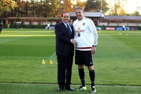 Silvio Berluskoni Siniša Mihajlović