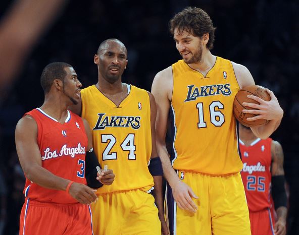 kris pol, kobi brajant, pau gasol