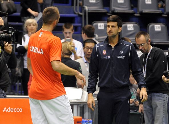 Novak Đoković i Viktor Troicki