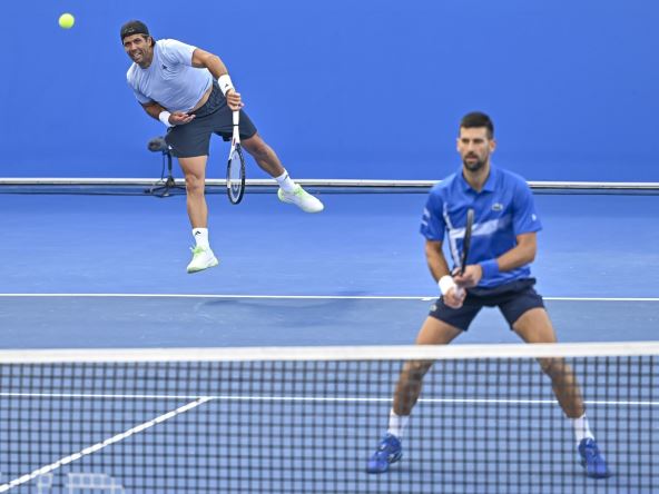 Novak Đoković i Fernando Verdasko