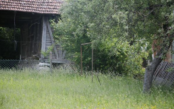 Dvorište u kući Ane Nikolić u selu Donja Mutnica
