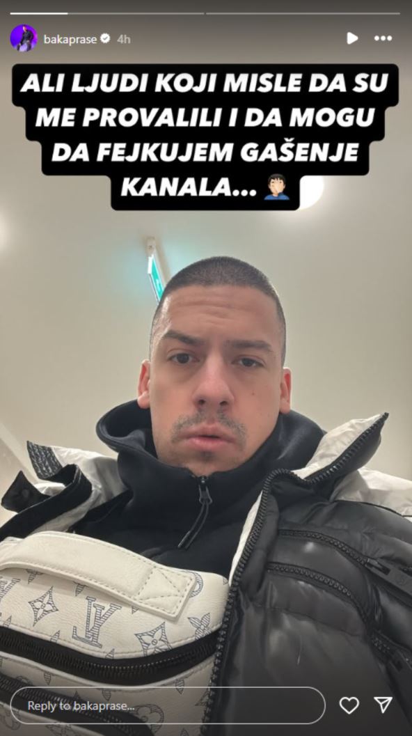 Baka Prase o doživotnoj zabrani na YT