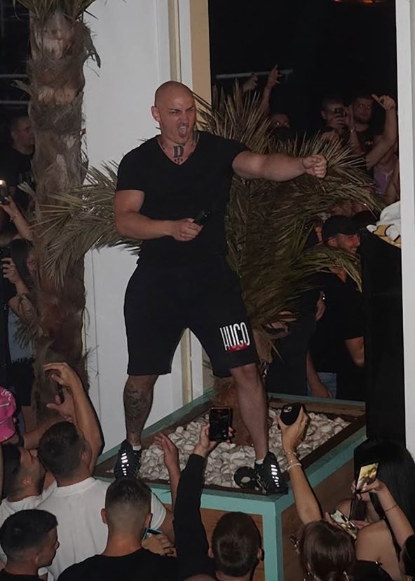 Desingerica na nastupu