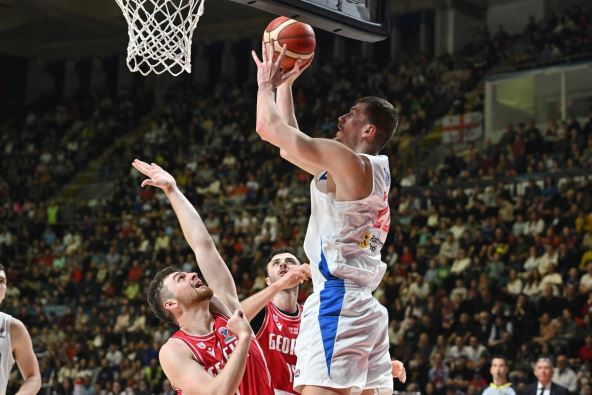 Srbija Gruzija uživo prenos livestream Sportklub Eurobasket 2025