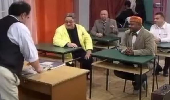 Đuro Utješanović u seriji Večernja škola