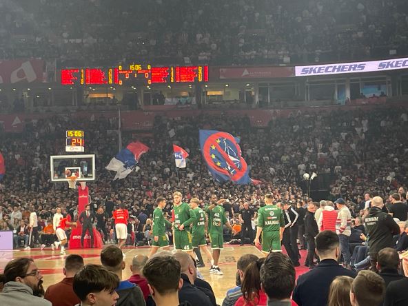 Navijači Crvene zvezde protiv Žalgirisa