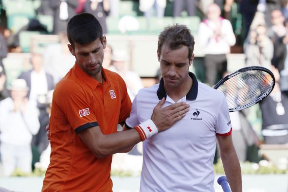 Rišar Gaske i Novak Đoković