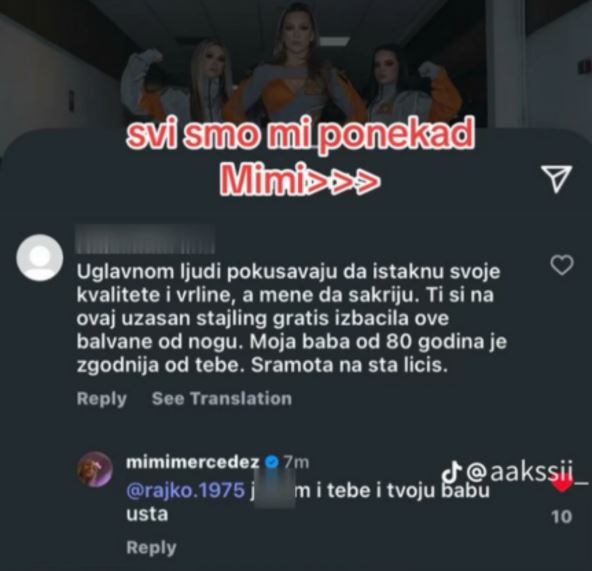 Mimi psuje fanove na mrežama