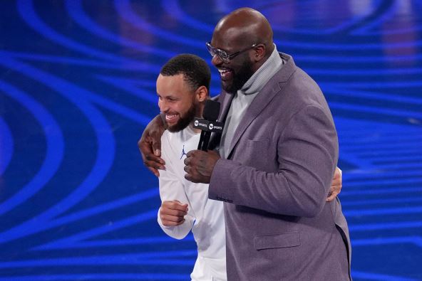 Šekil O'Nil i Stef Kari na Ol-staru.