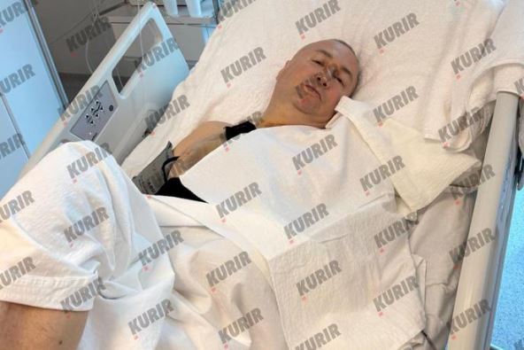 Radiša Trajković Đani u bolnici