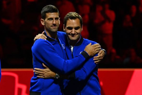 Novak Đoković i Rodžer Federer