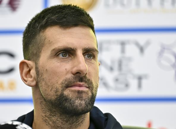 Srpski teniser Novak Đoković.