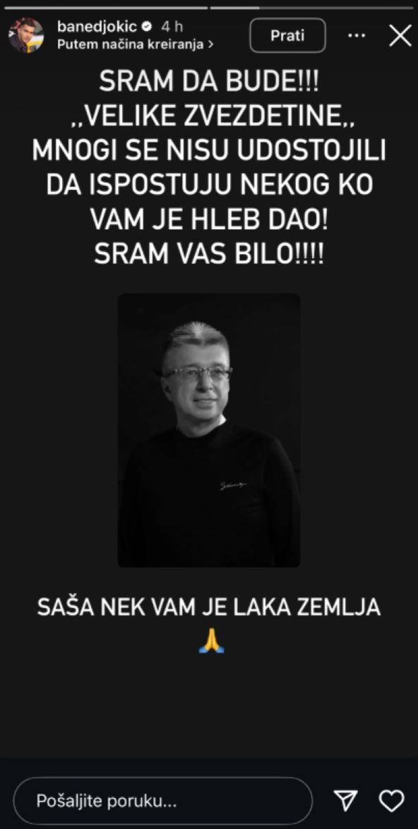 Bane Đokić o Saši Popoviću