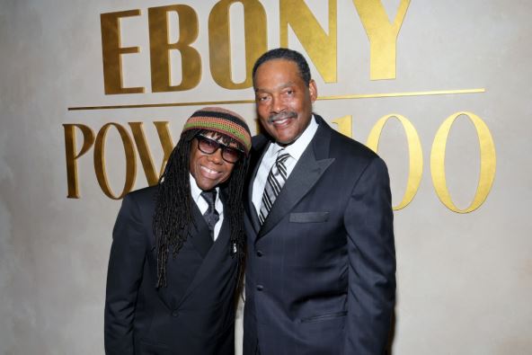 Džunior Bridžmen se slika sa Najlom Rodžersom