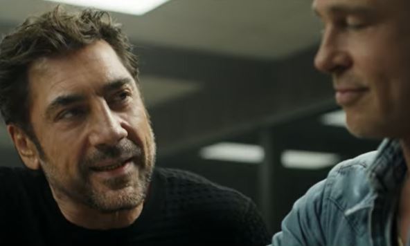 Havijer Bardem i Bred Pit u filmu F1