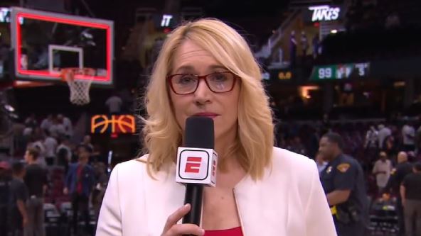 Doris Burk reporterka ESPN-a