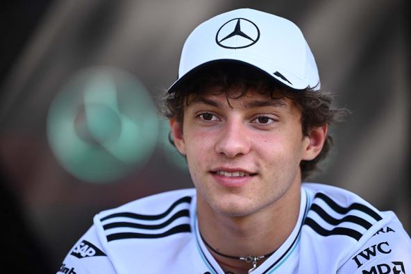 Kimi Antoneli, vozač Mercedesa.
