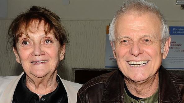 Bfranko Kockica sa suprugom Cacom Aleksić