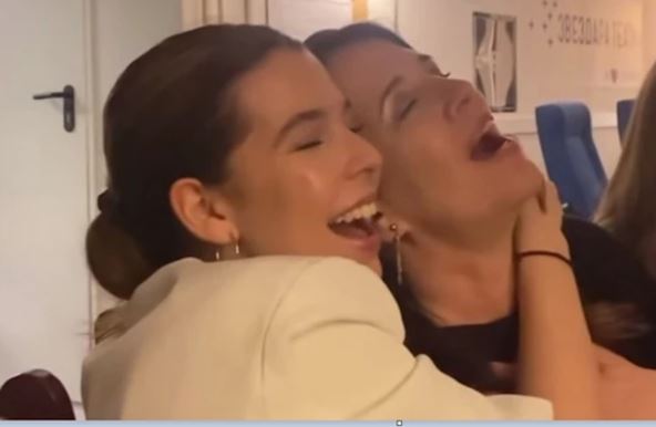 Nela Mihailović u provodu sa ćerkom Martom