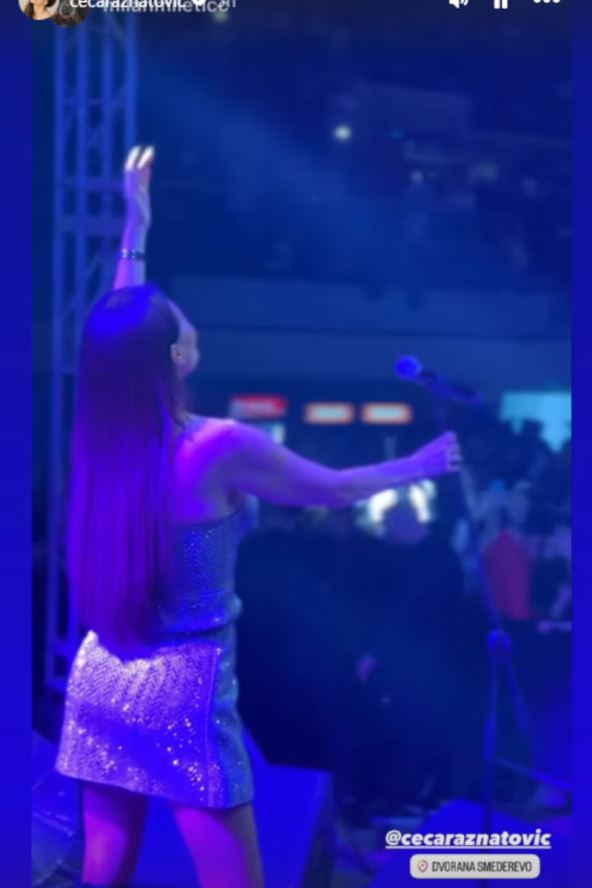 Ceca Ražnatović koncert u Smederevu