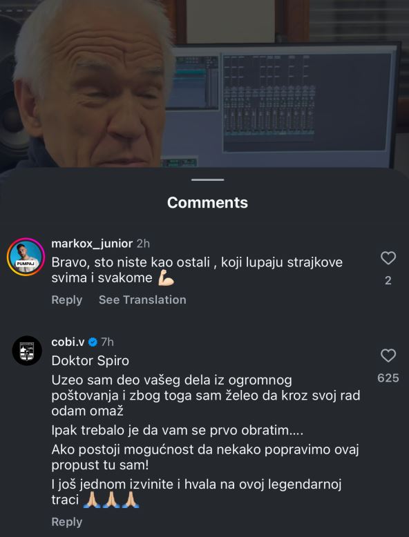 Cobi odgovor doktor Spiri