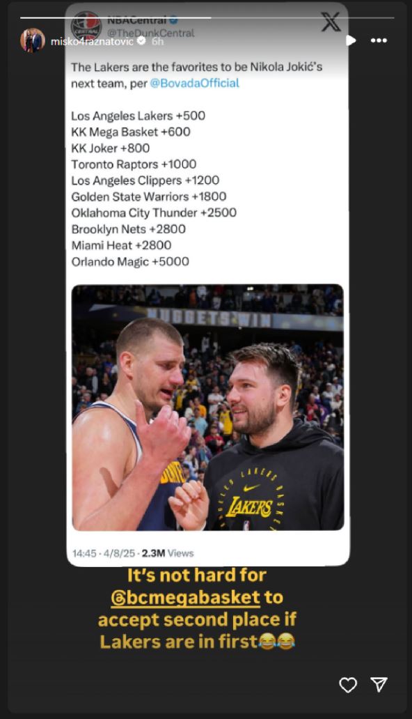 Nikola Jokić Luka Dončić