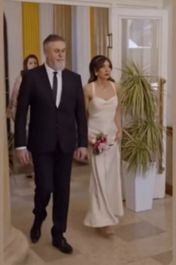 Dragana Mićalović u venčanici u seriji Igra sudbine