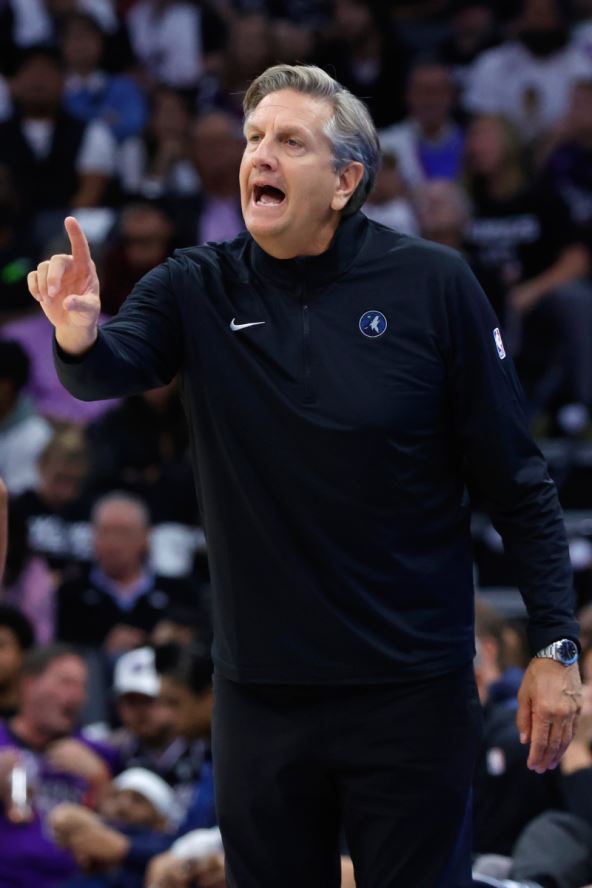 Kris Finč na utakmici Minesote