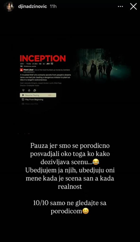 Đina Džinović stori