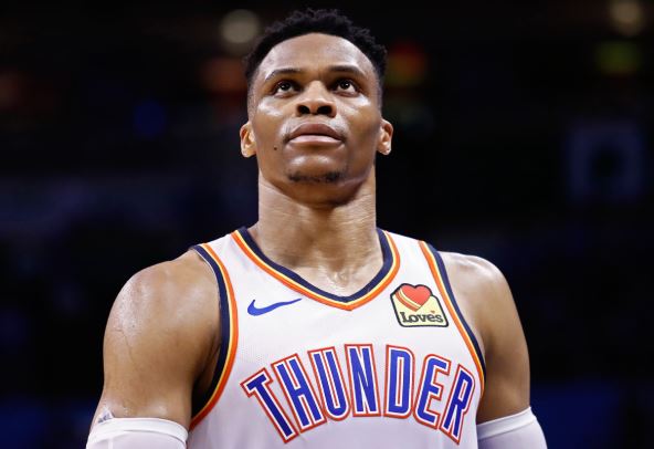 Rasel Vestbruk u dresu Oklahome