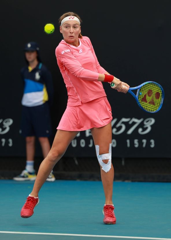 Teodora Kostović uzvraća udarac na Australijan openu