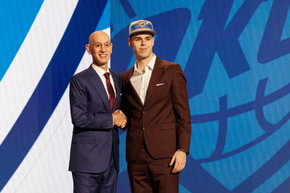 Nikola Topić na NBA draftu