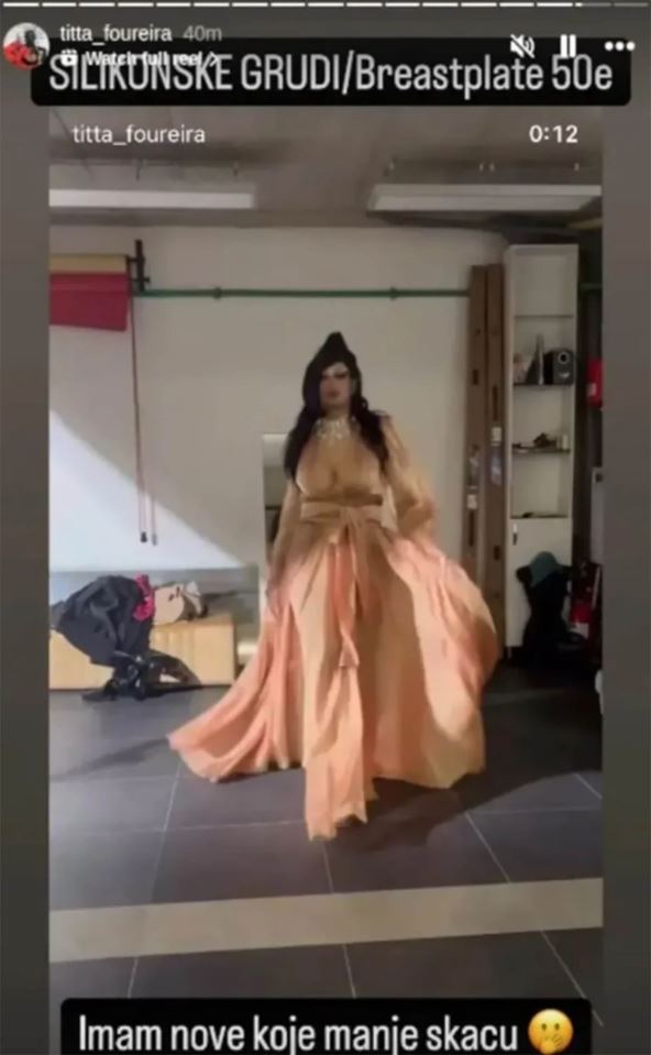 Tita Fureira oglas za prodaju silikona