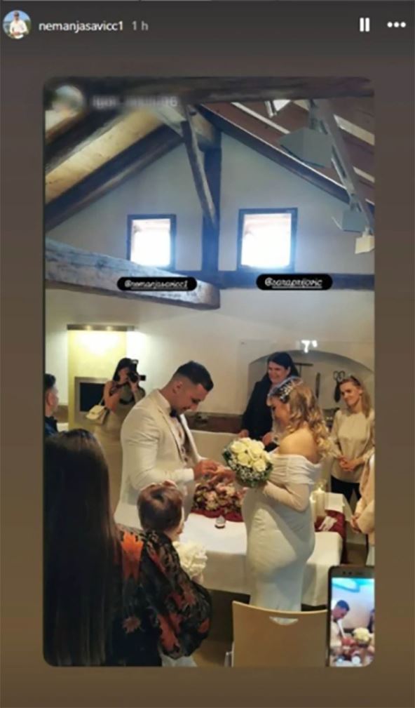 Venčanje brata Tanje Savić