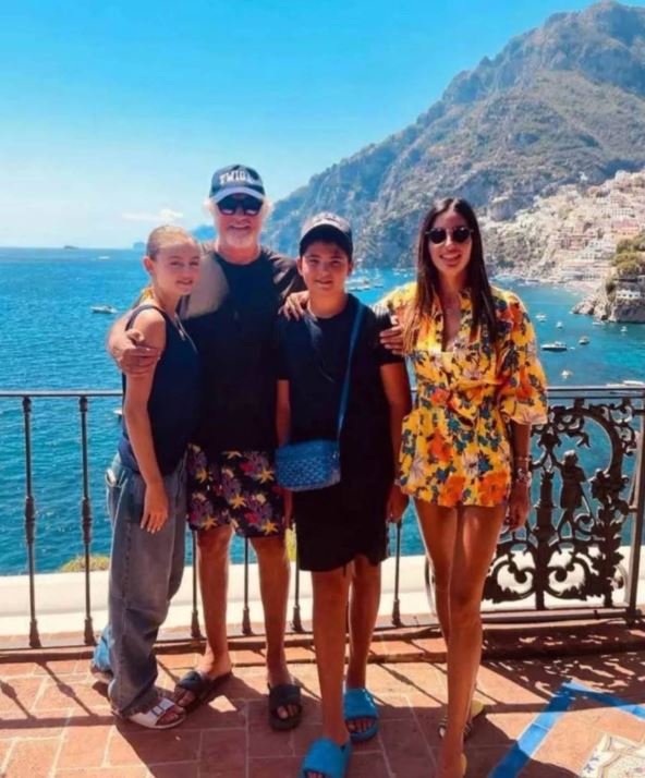 Flavio Briatore i Leni Klum