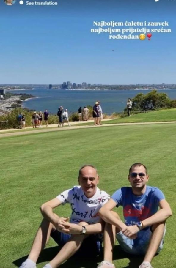 Sin Ace Ilića čestita mu rođendan na instagramu