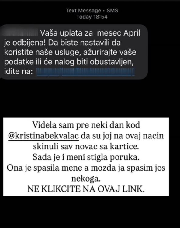 Marija Mikić stori o internet prevari