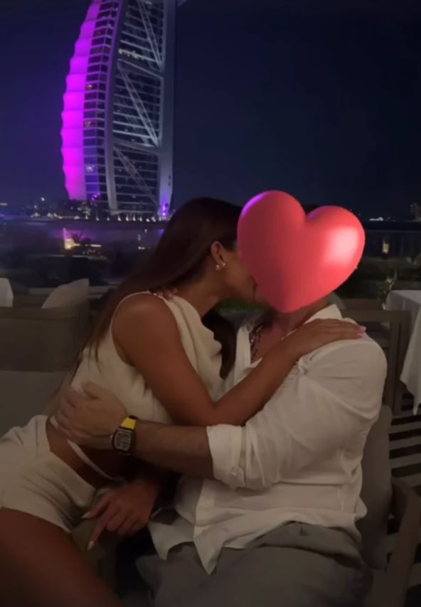 Marina Visković ljubi partnera u Dubaiju