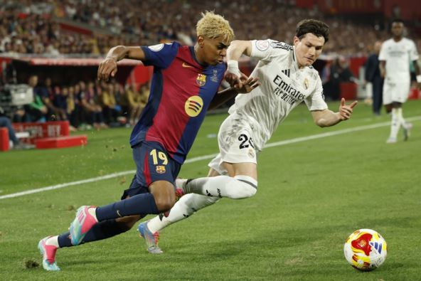 Duel Lamina Jamala iz Barselone i Frana Garsije iz Real Madrida.