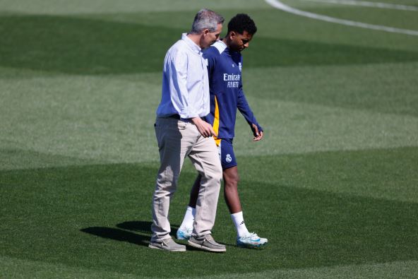 Rodrigo odlazi sa treninga Real Madrida