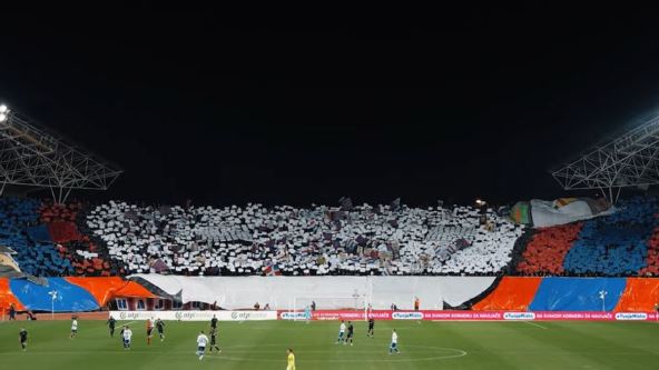 koreografija Torcide na Hajduk Dinamo