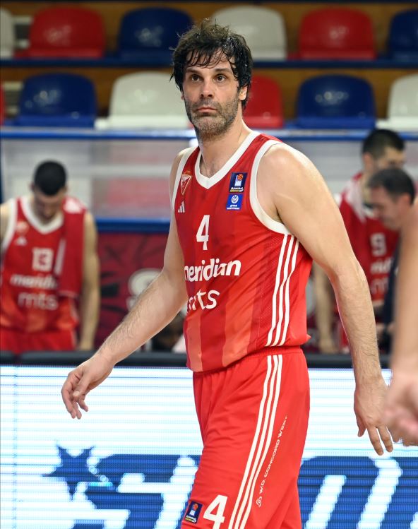 Miloš Teodosić na utakmici FMP - Crvena zvezda