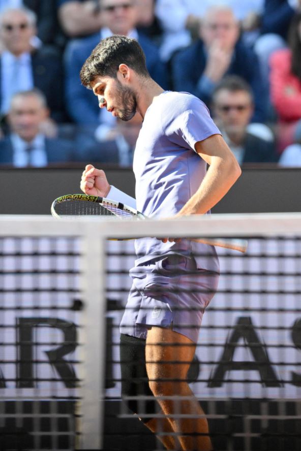 Alkaraz slavi poen protiv Sinera u Rimu