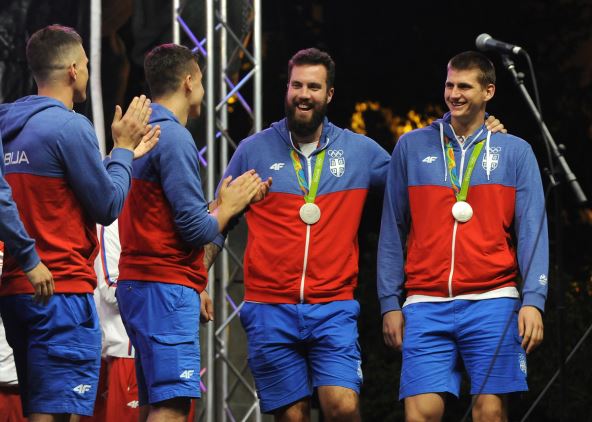 Nikola Jokić i Miroslav Raduljica