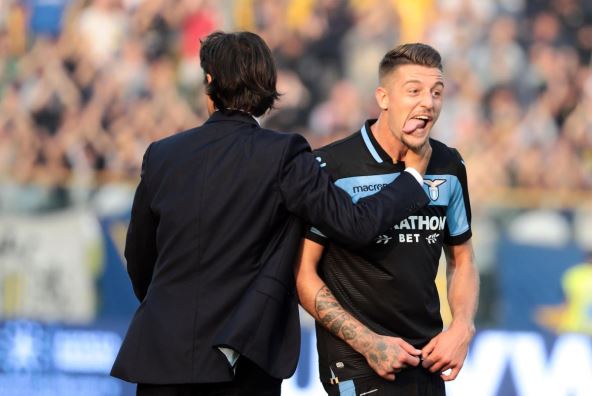 Simone Inzagi i Sergej Milinković Savić u Laciju